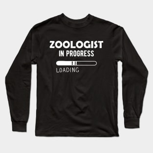 Zoology student - Zoologist in progress loading Long Sleeve T-Shirt